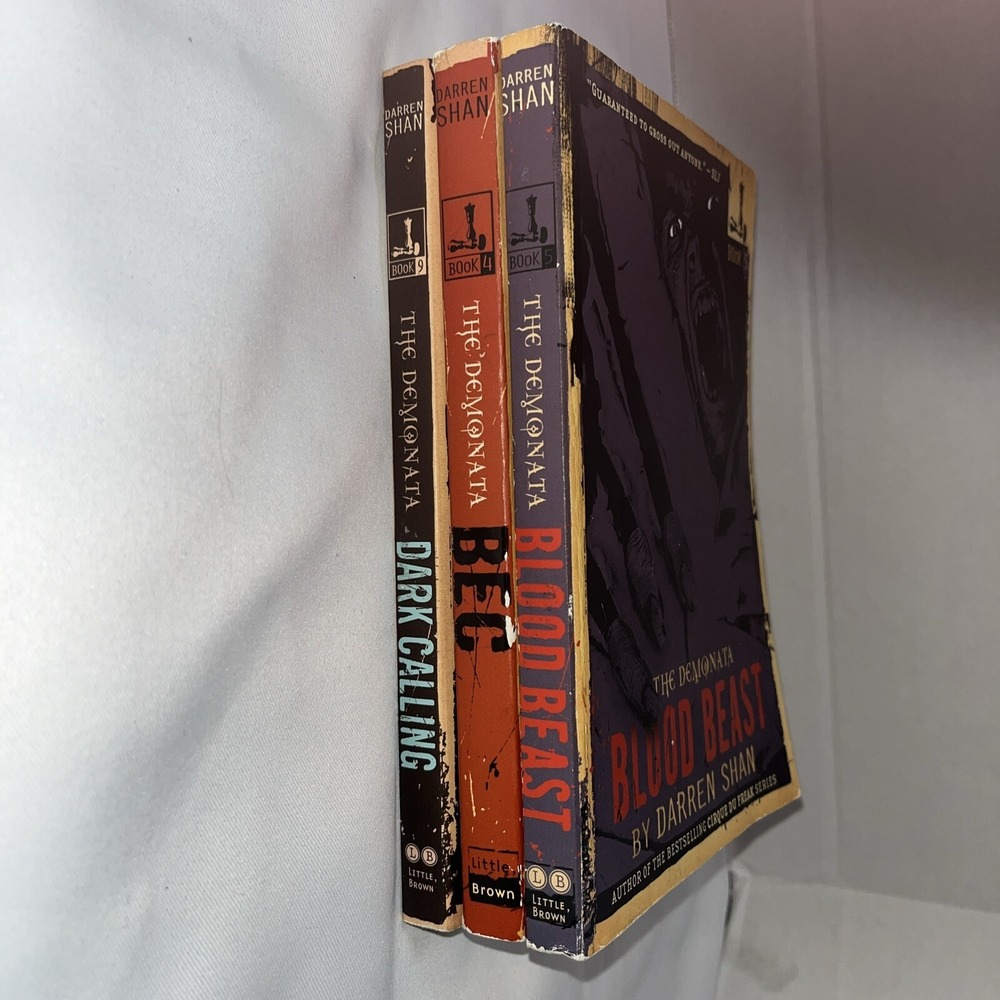 THE DEMONATA SERIES paperback books lot of 3‎  BY DARREN SHAN - Books 4,5 And 9 - Picture 8 of 8